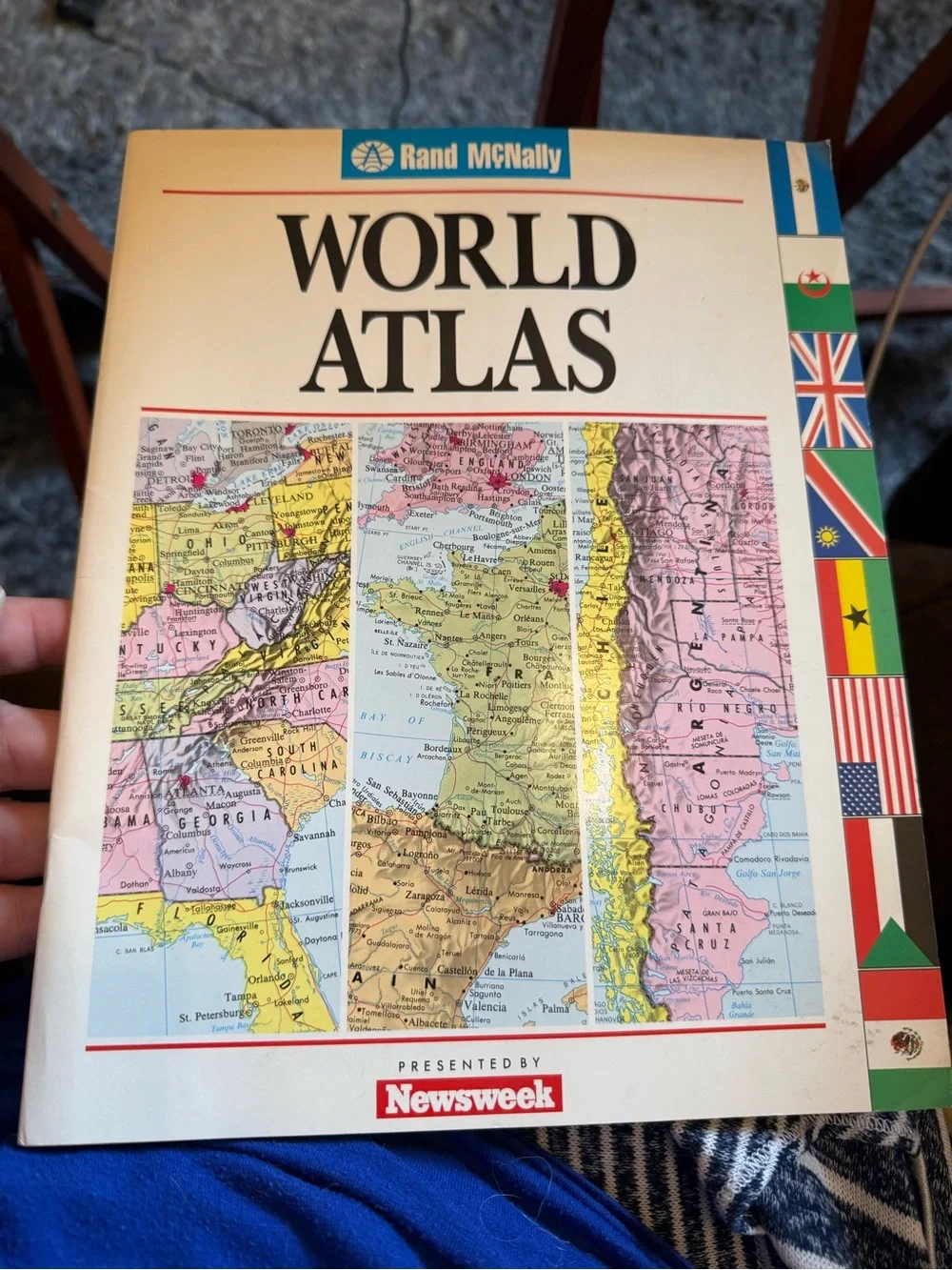1990s Paperback World Atlas